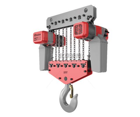 25噸DLER環鏈電動葫蘆穿軸式